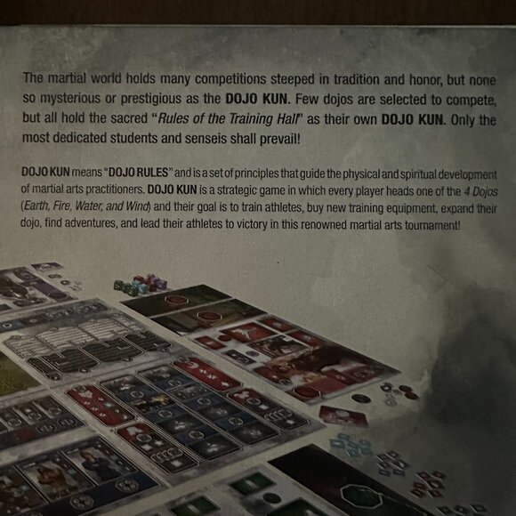 Dojo Kun Cmon Games Board Game *NWOT* - Picture 12 of 14